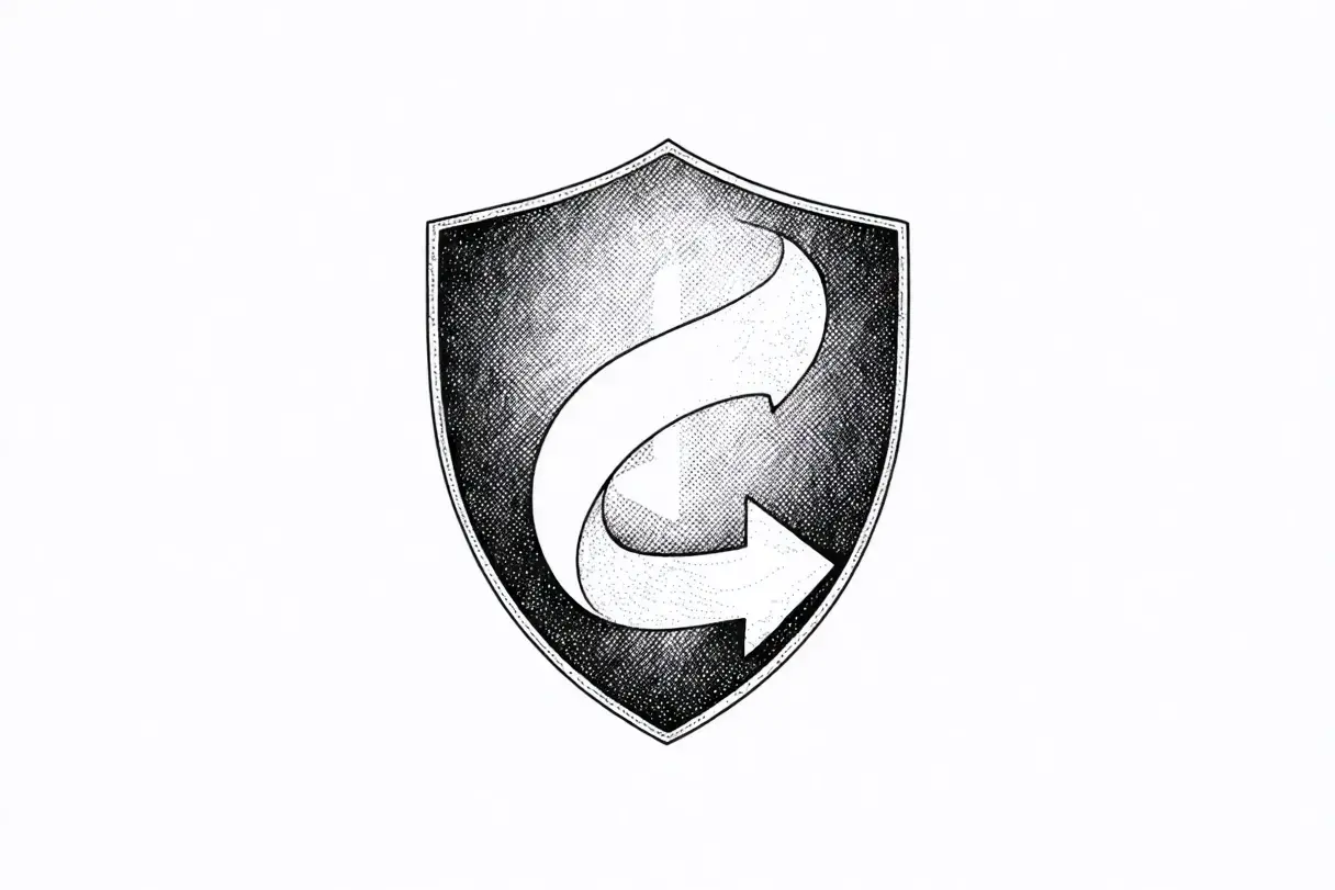 Minimalistic illustration representing refund policy, trust and transparency for counseling sessions